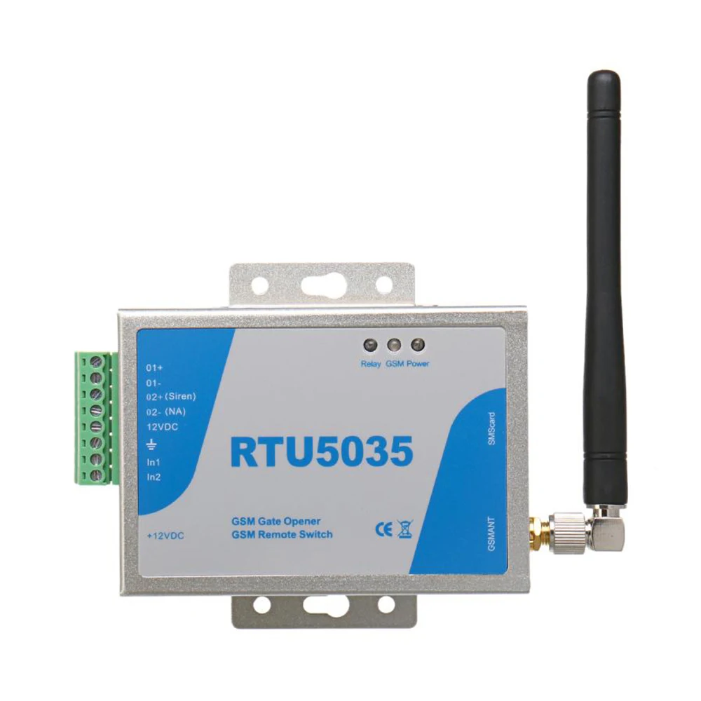 

Remote Gate Control Phone Opener Shaking Operator Opening GSM Door MHz Wireless RTU5035 Access 900/1800 for Opener Switch Relay