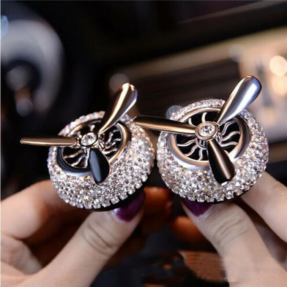 Для мини Купера духи кулон кристалл Air Force Алмазный автомобильный освежитель воздуха