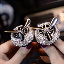 Для мини Купера духи кулон кристалл Air Force Алмазный автомобильный освежитель воздуха