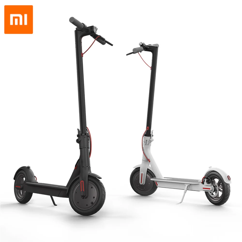 

100% Original Xiaomi M365 Electric Scooter Smart Folding Scooter Mileage with E-ABS Kinetic Energy Recovery System France Ship