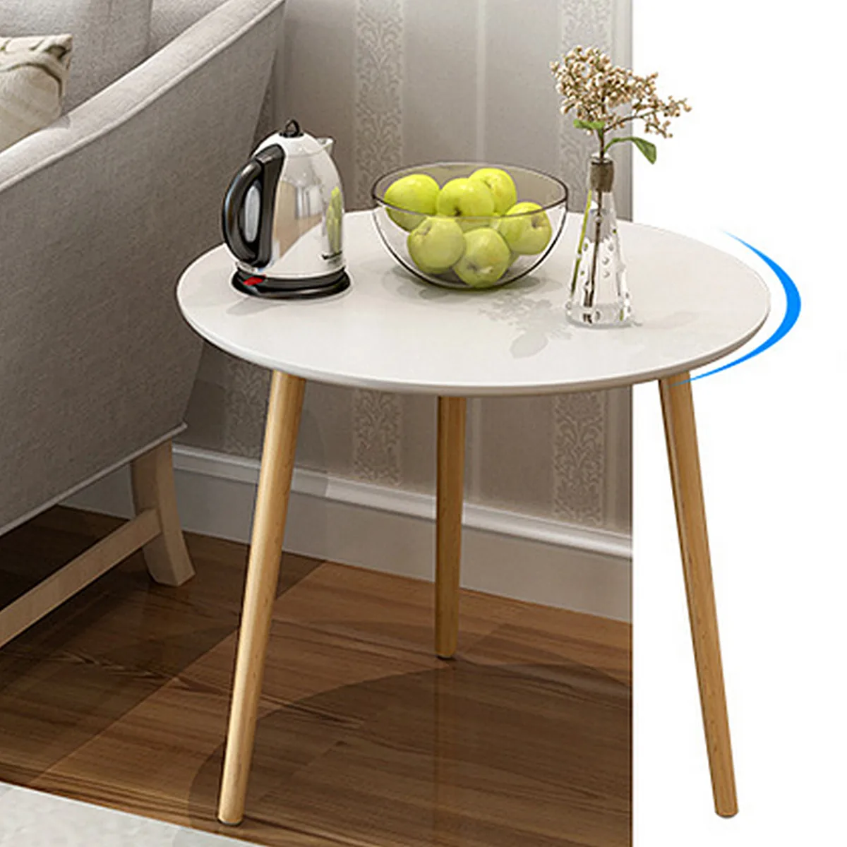 Modern Fashion Wooden Round Coffee Side Table Tea Nesting End Table Corner Home Livingroom Office Decor Tea Wine Corner Table Modern Fashion Wooden Round Coffee Side Table Tea Nesting End Table Corner Home Livingroom Office Decor Tea Wine Corner Table