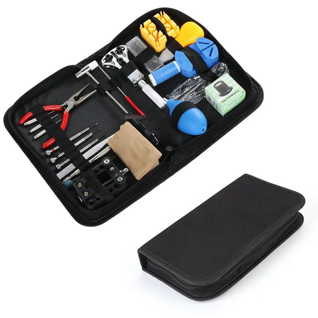 

21pcs/set Watch Tools Spare Parts for Watch Repair Tool Kit Clock Opener Link Pin Remover Set Spring Bar Watchmaking Tools