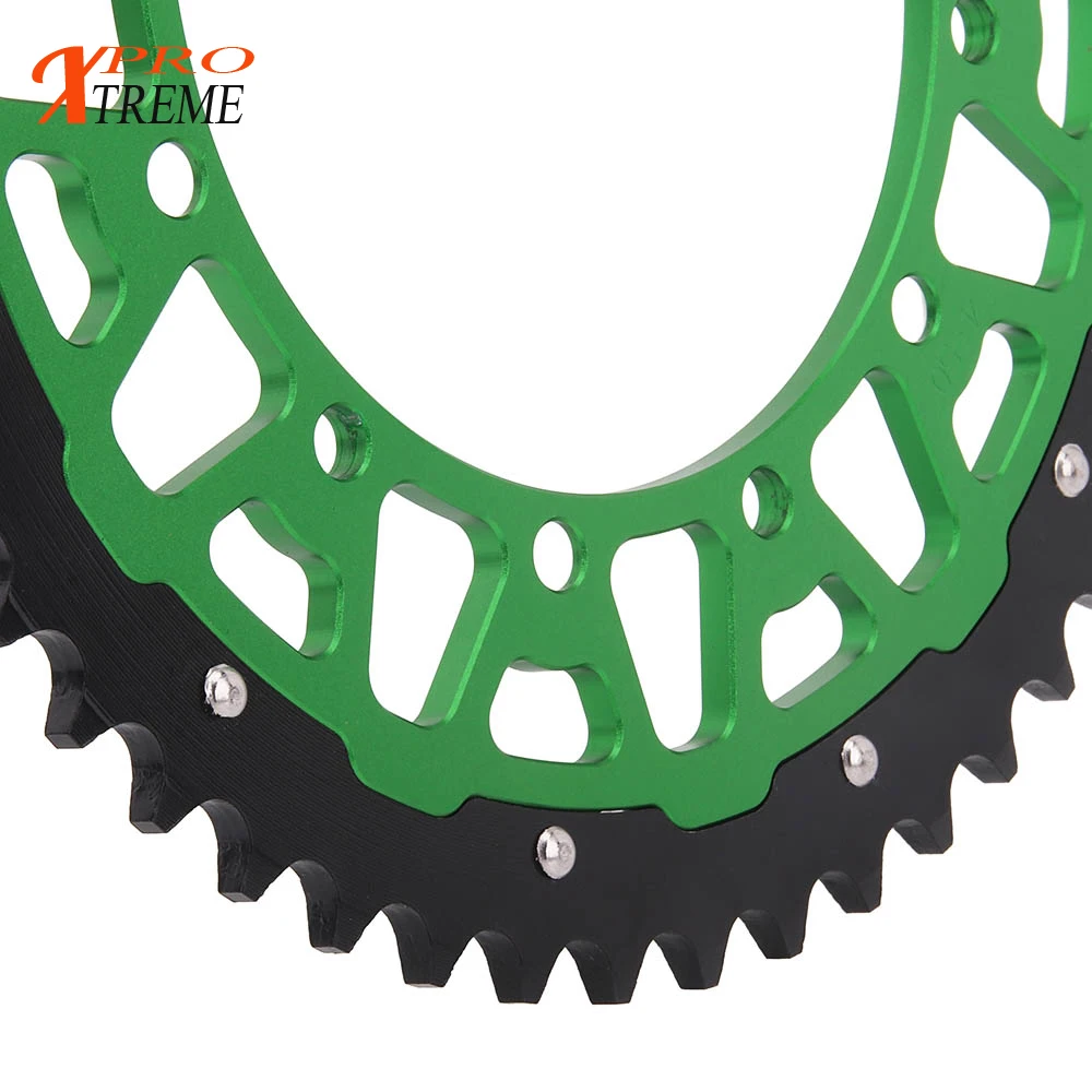 Задняя звездочка цепи для мотоцикла KAWASAKI KDX KLX 250 350 450 R 650 KX 125 KX125 KX250 KX250F KX450F 42 44 46 47 49