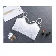 Женский укороченный топ, бюстгальтер, цветочное нижнее белье, ресницы, кружева, на бретельках, топ, без косточек, бюстье, белый, черный, винно-красный