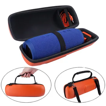 

Gosear Travel Portable EVA Carrying Case Protective Storage Bag Pouch Shell with Shoulder Strap for JBL Charge 3 Speaker