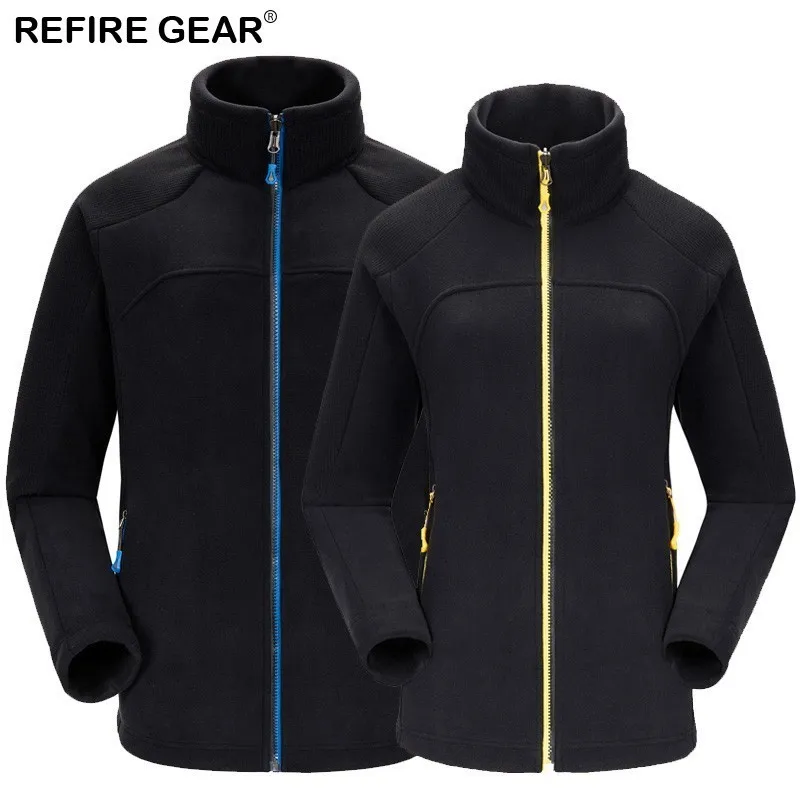 Refire gear/осенне-зимние флисовые куртки для мужчин и женщин, спортивные теплые пальто для кемпинга, походов, мужской и женский жакет