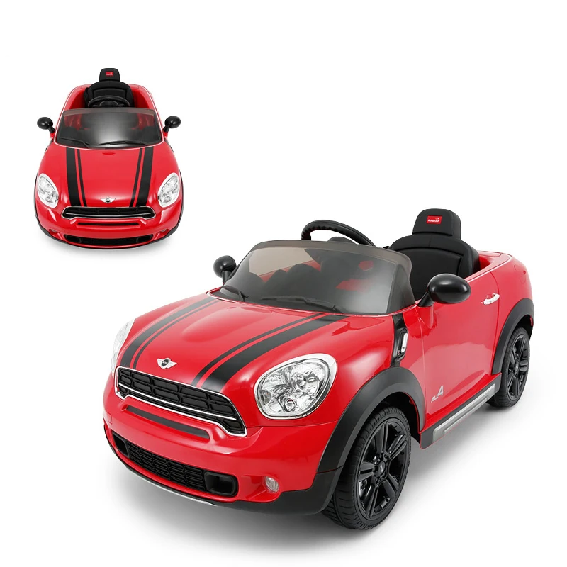 

Rastar Four-wheel Dual Drive Mini Countryman Children's Electric Car Can Sit Oversized Drive Remote-Controlled Off-Road Vehicle