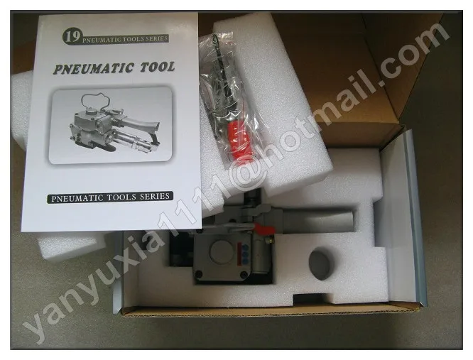 Portabel handheld strapping machine Pneumatic Strapping tools PP PET Strip Hand packing machine banding tool strapper 13-19MM