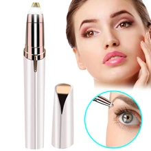 Мини бритва для бровей мгновенный безболезненный Электрический Брови для лица эпилятор для удаления волос портативный эпилятор