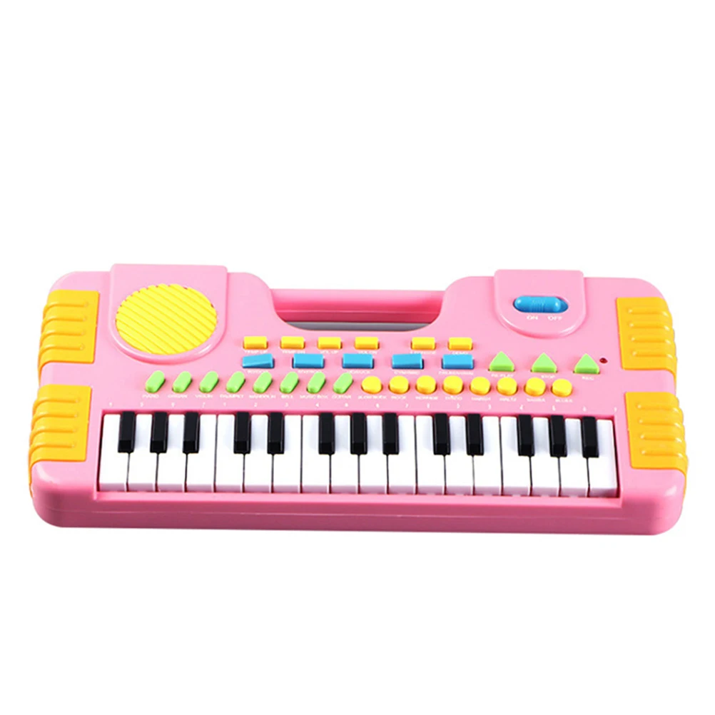 31 Клавиши Пианино музыкальный инструмент игрушка для малышей и детей постарше мини электронный Органы музыкальное пианино развивающий, образовательный игрушки для детей