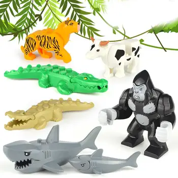 

Animal Zoo Model Building Block Educational Child Baby Toy Kid Gift