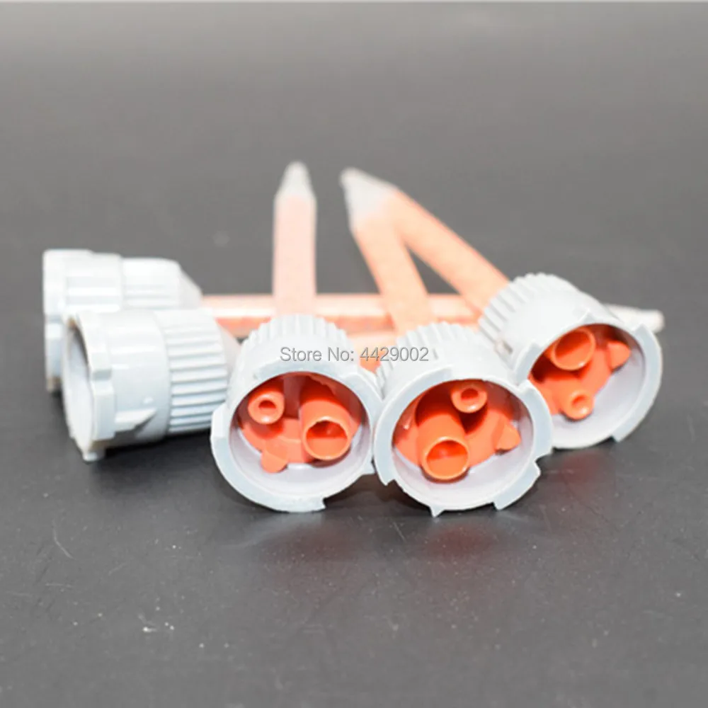 

5pcs 10:1 Epoxy Resin Mixing Nozzle AB Glue Acrylic Adhesive Gun Mixer Mix Tip Dispensing Gun Epoxy Glue Mixing Nozzle Mixer