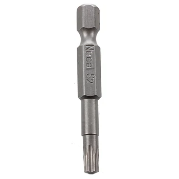 

Hardware Part Magnetic 4x50mm T25 Type Torx Screwdriver Bit 10 Pcs