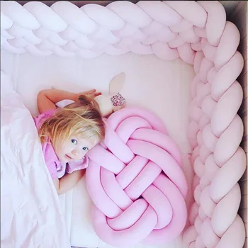 

40X30CM Plush Soft Knotted Ball Baby Sleeping Pillow Bedroom Sofa Back Plush Lumbar Cushion Decoration Throw Pillow Stuffed Doll