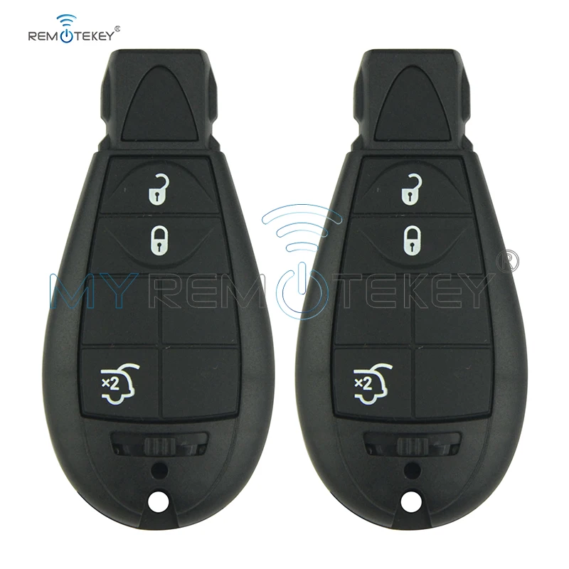 Дистанционный ключ Remtekey 2 шт. #4 Fobik 05026336AC 3 кнопки 434 МГц для Chrysler Jeep Dodge Journey Grand Cherokee