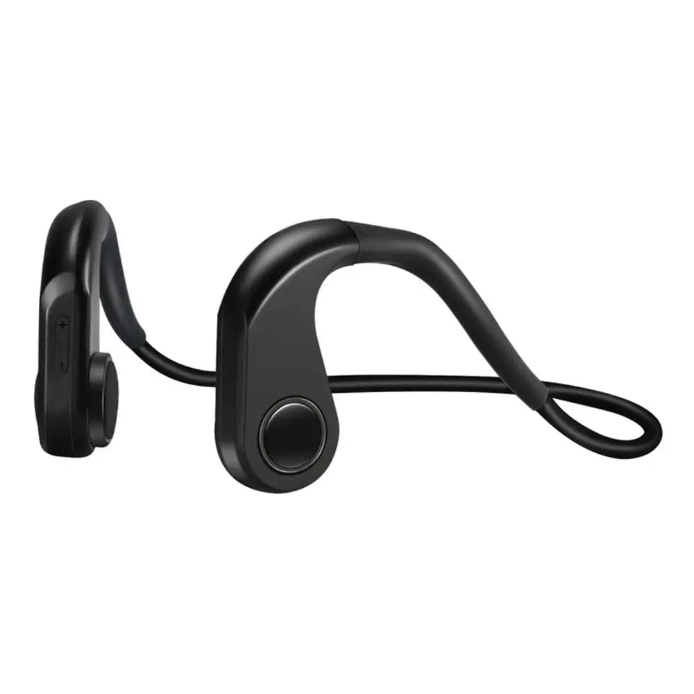 

BTDK Ear bone Conduction headphone NFC wireless Bluetooth Headset with Mic Noise Reduction stereo earphones sports phone