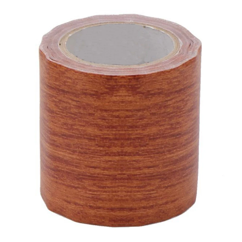 

5M/Roll Woodgrain Realistic Repair Sealers Tape For Furniture 6 Colors