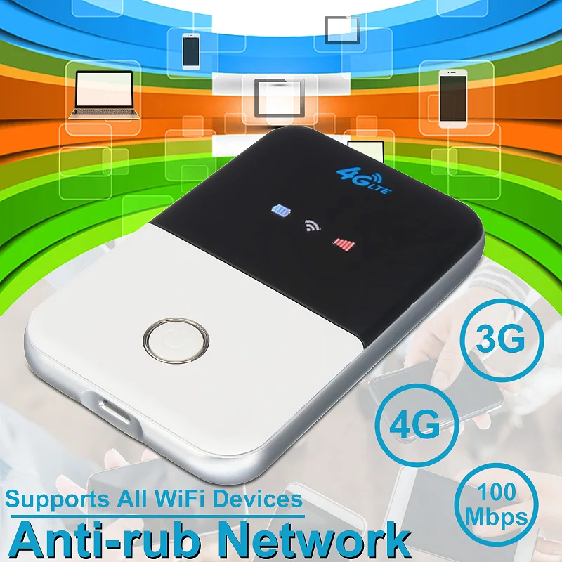 

4G LTE Mobile WiFi Wireless Pockets Hotspot Router Modem Broadband