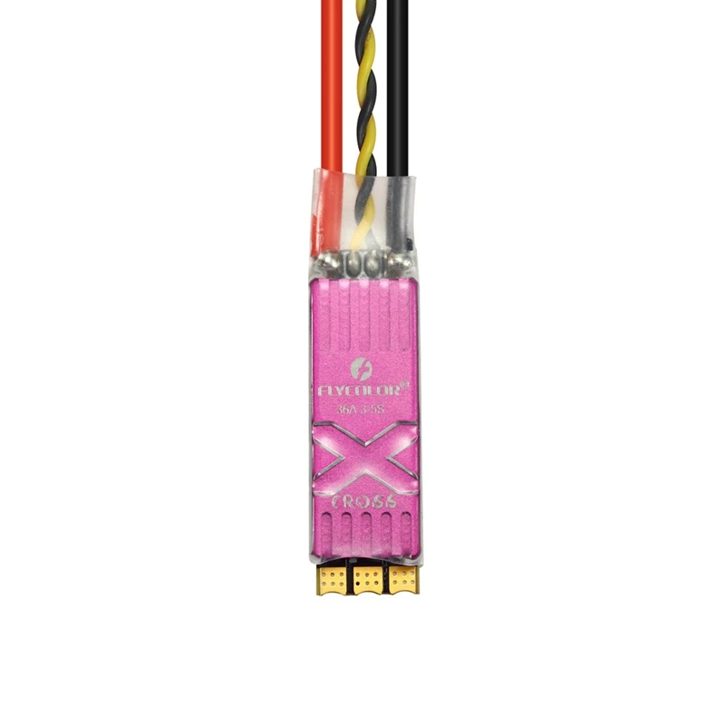 Flycolor X Cross 36A BLheli_32 32Bit 3 5S бесщеточный ESC DShot1200 w/Телеметрия для радиоуправляемых