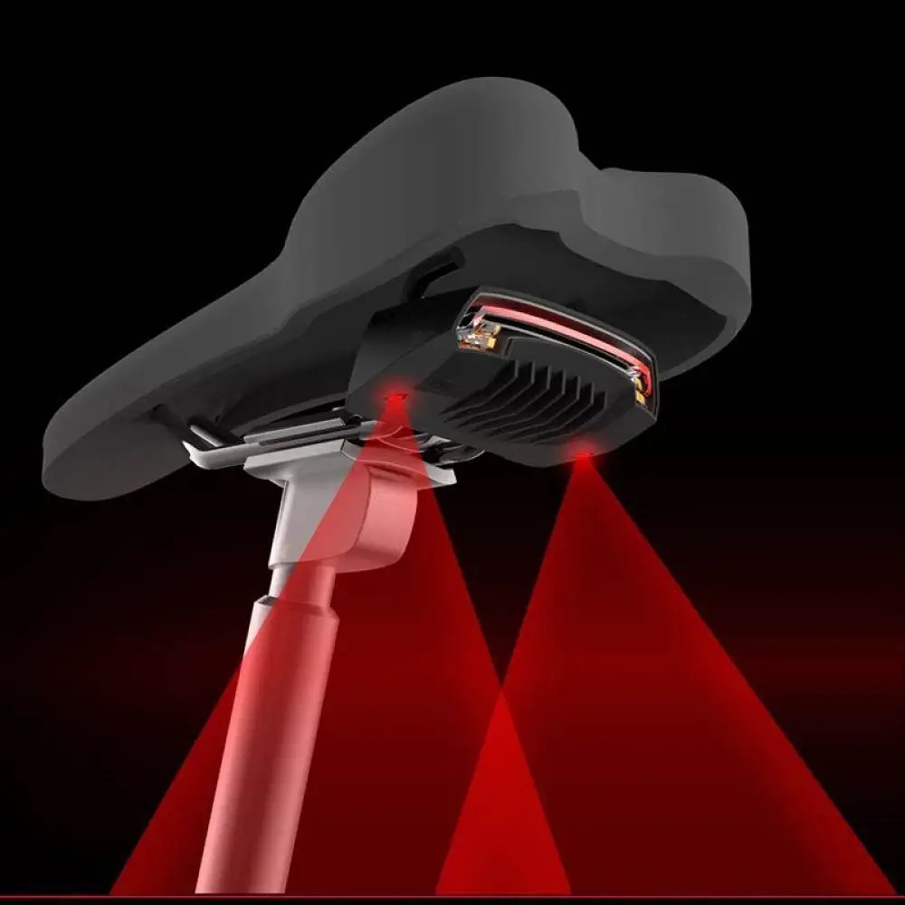 

Rear Bike Light Taillight Safety Warning USB Rechargeable Bicycle Light Tail Lamp LED Cycling Light MTB saddle seat light GIYO
