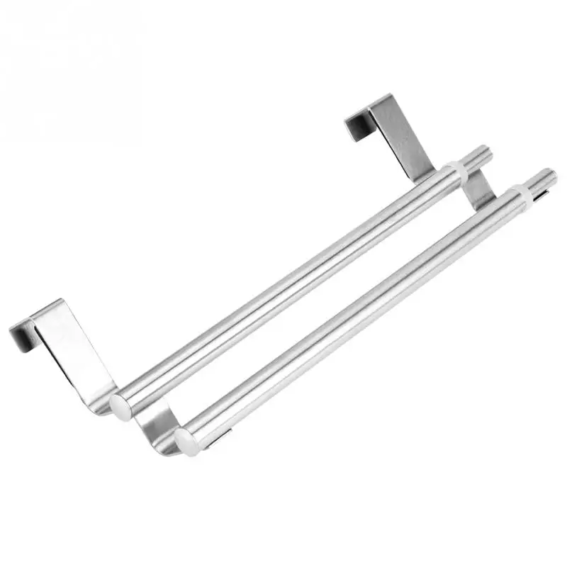 Rack Storage Door Holders Hangers Kitchen Hanging White Towel Bathroom HOT