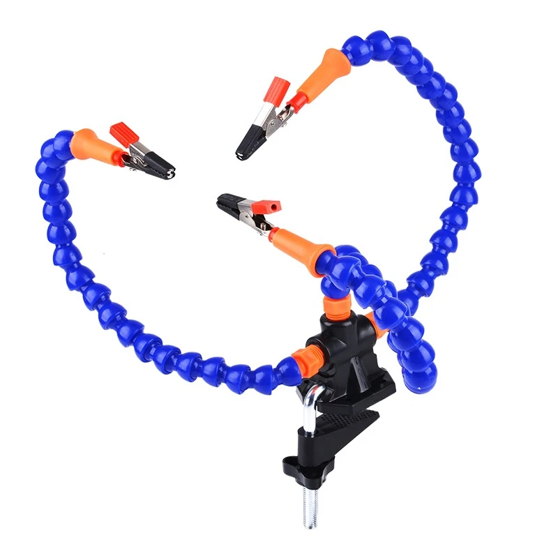 

Multi Soldering Station Third Hand Tool With 2/3 Flexible Arms Soldeirng Iron Holder for RC Models Drone