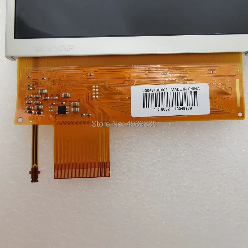 LQ043T3DX04 ο 4.3 & LCD panelHandheld ͹̳ ޴ Ž ġ