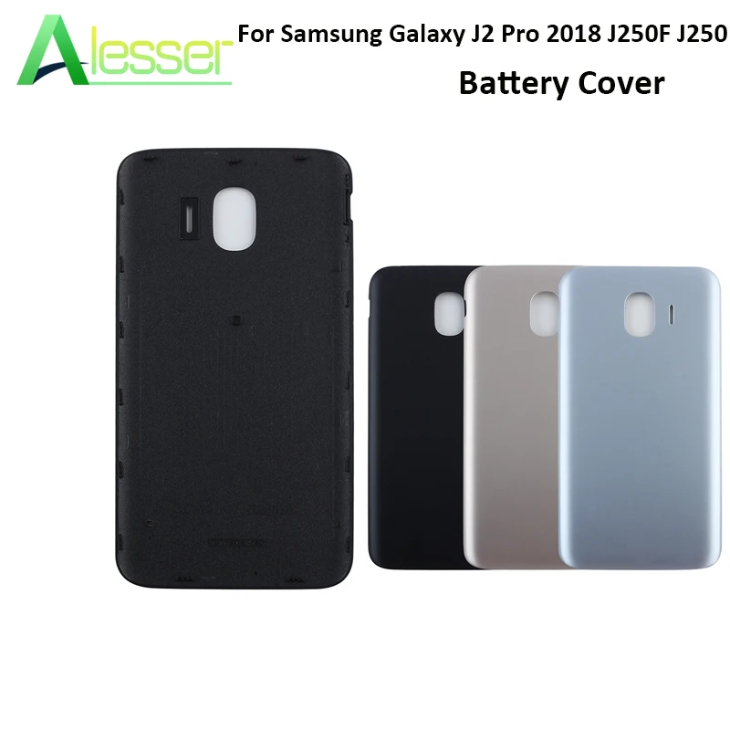 

Alesser For Samsung Galaxy J2 Pro 2018 J250F J250 Battery Cover Case With Radiating Film Replacement Ultra Slim Bateria Cover