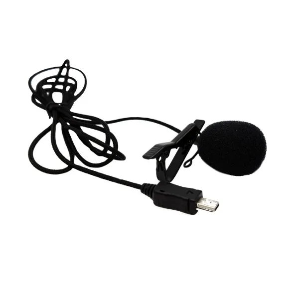 LEORY мини лацкан конденсаторный микрофон лацкан клип на USB 1,2 м микрофон Микрофон для Светлячок 8 s действие микрофоны камер Mic