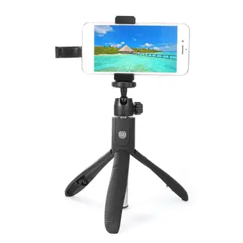 

ALLOYSEED Camera Smart Phone Self-timer Bluetooth Tripod+Mount Bracket+Phone Clip Holder for DJI OSMO Pocket Handheld Gimbal