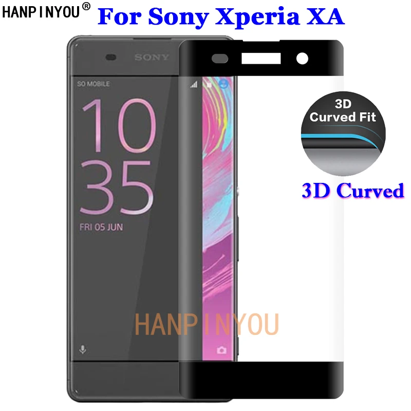 For Xperia XA F3111 F3113 F3115 / Dual F3112 5.0" 3D Full Coverage Tempered Glass 9H Premium Protector Film|Phone Screen Protectors| - AliExpress