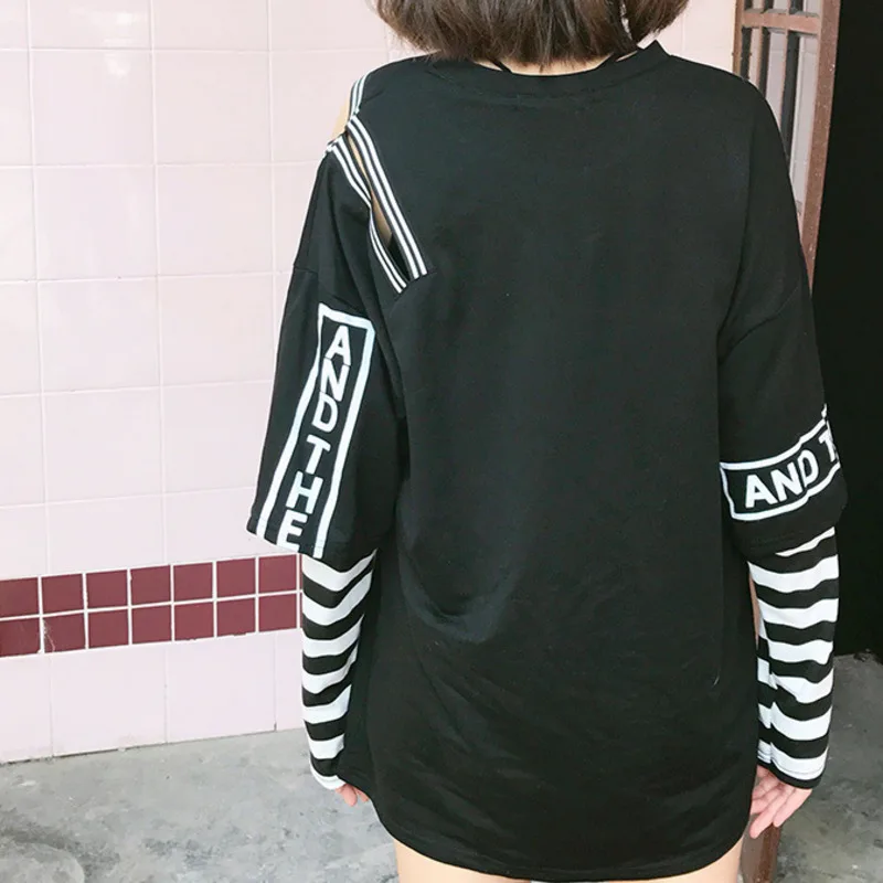 long sleeve top under t shirt