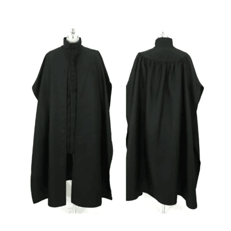 

Severus Snape Cos Set Hogwarts Teacher Professor Snape Cosplay Cloak Long Jacket Set Man Medieval Gothic Costume Halloween Cos