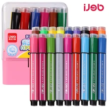 Новая марка воды Цвет ручки 12 Цветов/Набор Живопись поставки Цвет канцелярские маркеры эскиз художник WJ-B G63 доступным