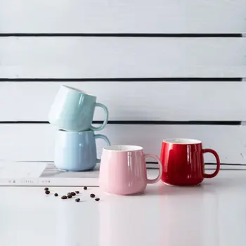 

Ceramics Marc Cup Candy Color Milk Cup Concise Office Cup Teacup