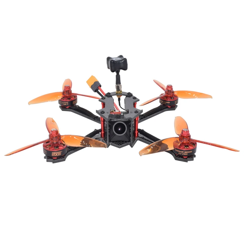 

AuroraRC LEBOO 215mm RC FPV Racing Drone PNP BNF OMVT F4 BLHeli_32 4in1 35A 960H CCD Camera