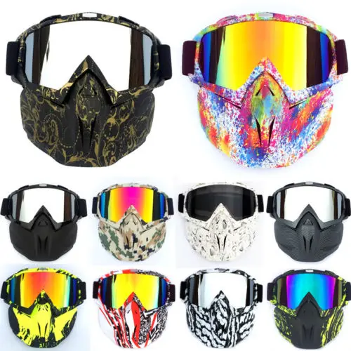 Новая маска для лица, очки для мотокросса, гоночные очки, мотоциклетные очки, спортивные лыжные очки, маска для лица