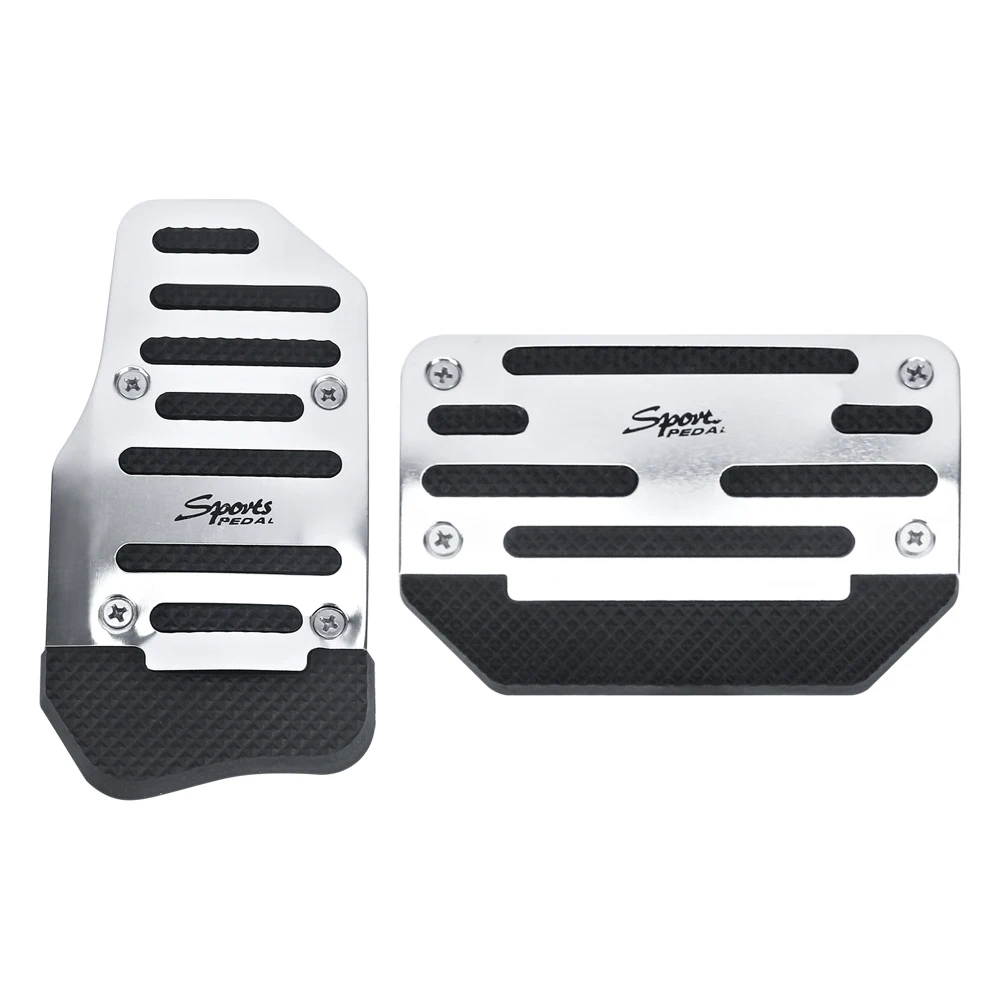 2pcs Auto Car Pedals Non slip Pedal Universal Car styling Aluminum Non