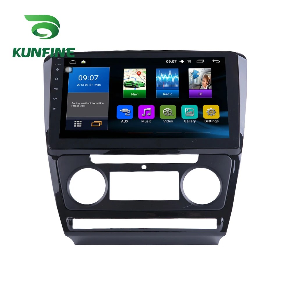 Восьмиядерный 1024*600 Android 8 1 автомобильный DVD GPS навигационный плеер Deckless стерео для