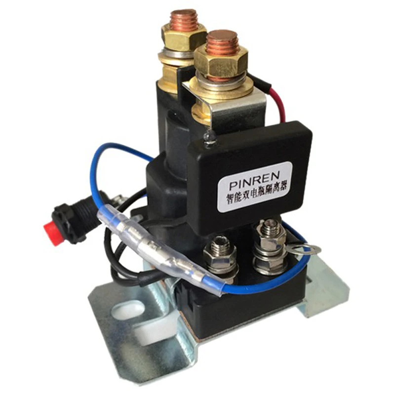

12V 200A Dual Battery Isolator Isolation Disconnect Power Cut Off Kill Switches Auto Spare Cell