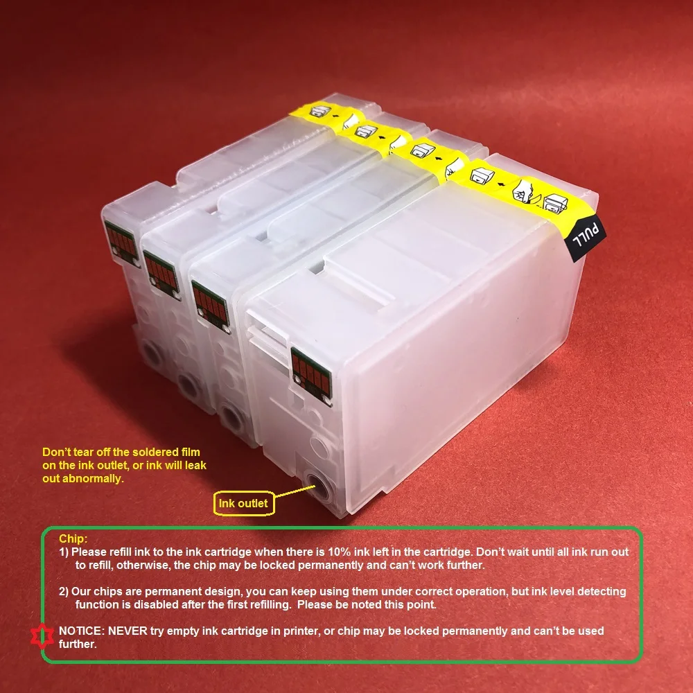 Многоразовый чернильный картридж YOTAT 1 комплект PGI 1500XL для Canon 1500 MAXIFY MB2050 MB2354 MB2355