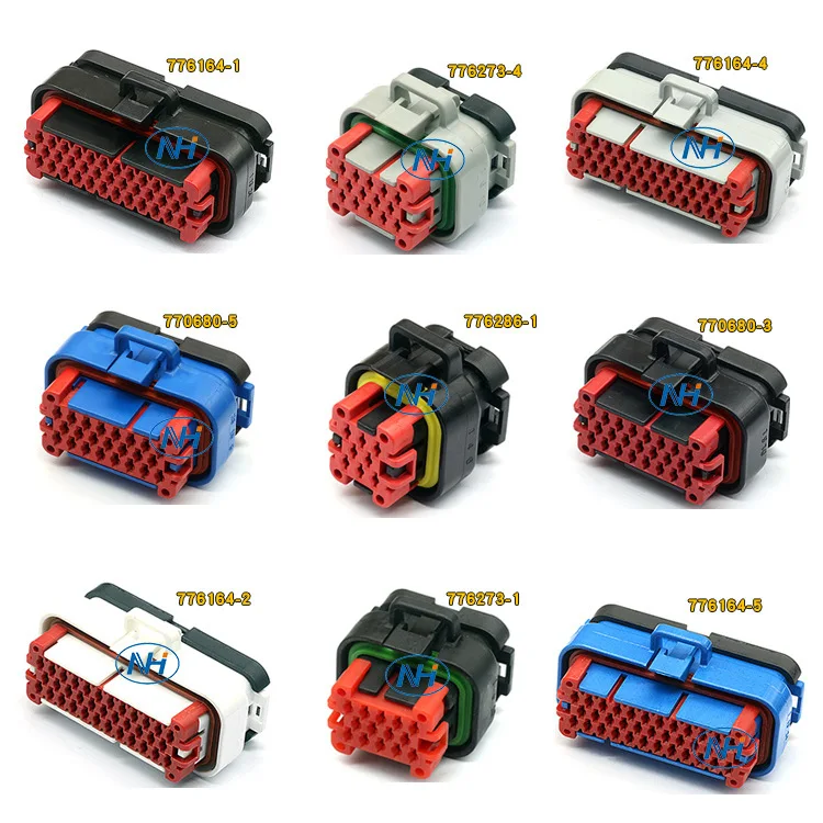 

5 Set ECU Female Waterproof Automotive Connector Plug 776164-1 776273-4 776164-4 776286-1 770680-5 776164-2 776273-1 776164-5