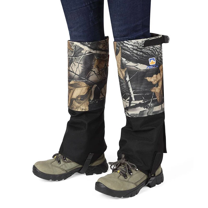 

1 Pair Waterproof Leg Gaiters Boot Shoe Cover Walking Outdoor Legging Gators Hot
