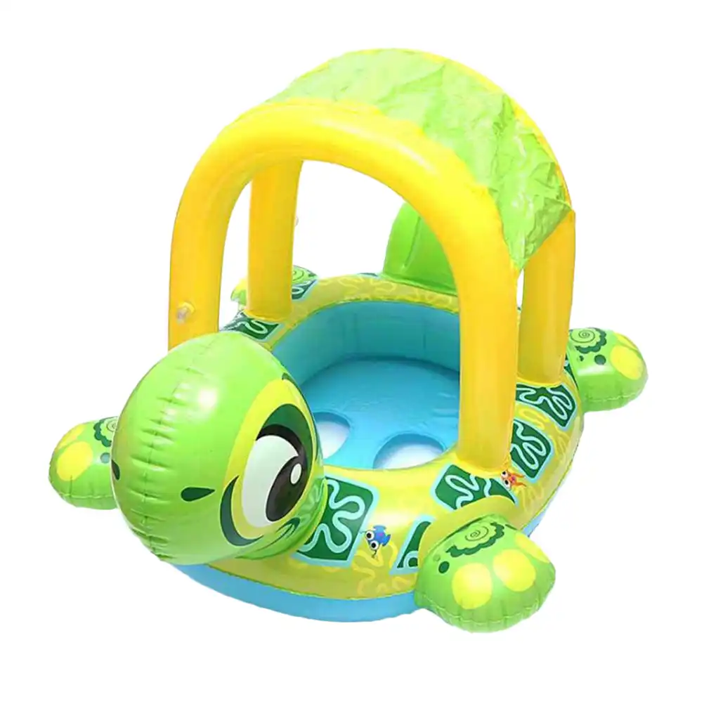 Portable Dessin Anime Tortue Forme Gonflable Bebe Plage Piscine Flottant Siege Bateau Piscine Jouets Pour Enfants Cadeau Aliexpress