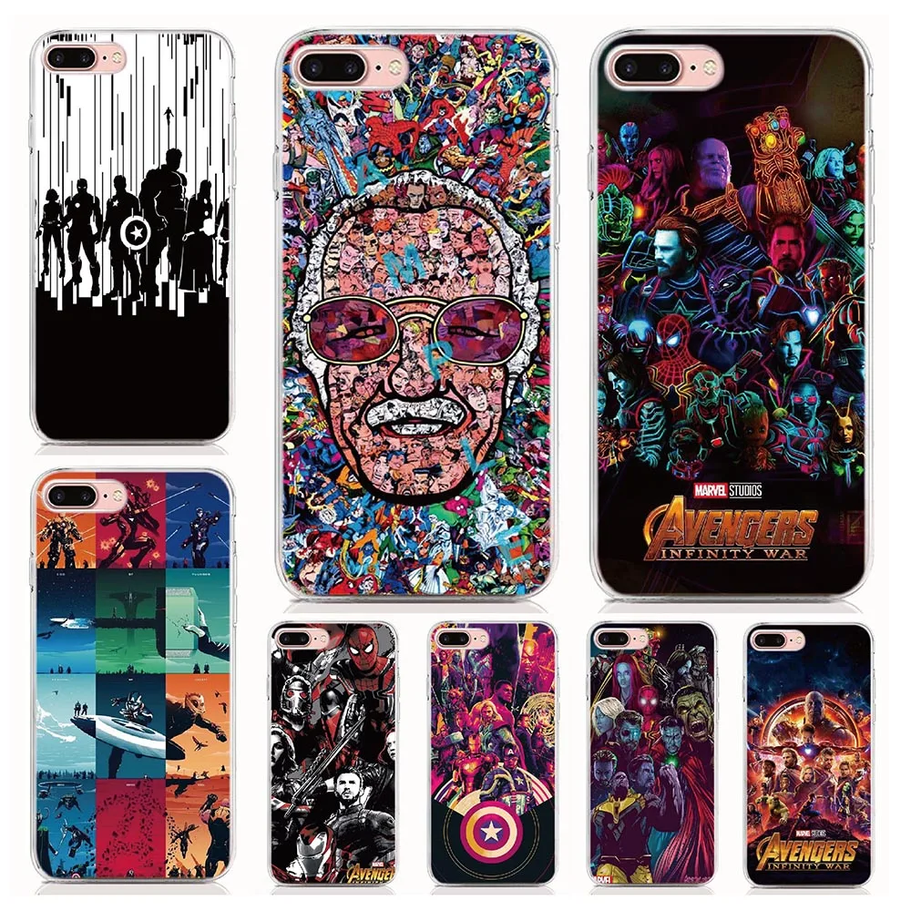 

For BQ Aquaris X2 X2 Pro X Pro C X5 X5 Plus E5 M5 V VS V Plus VS Plus U Plus case Marvel Comics Captain soft TPU Phone cases