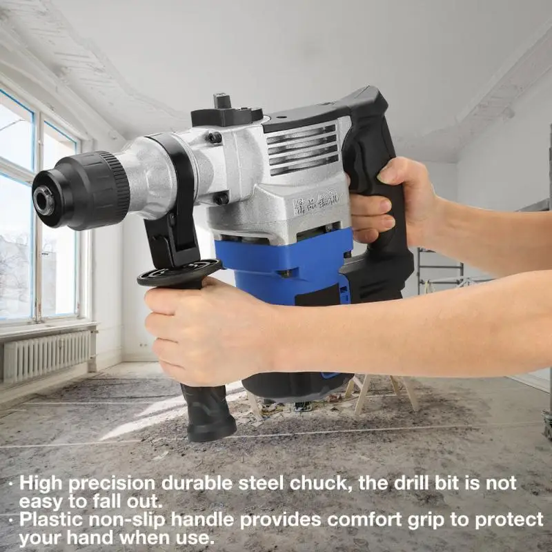 Electric Hammer Drill 220V 26A/30A Electric Demolition Hammer Breaker