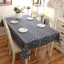 100% Cotton Table cloth Rectangular Classical Chinese Style Tablecloth Home Protection and decoration Elegant Table cover 100% Cotton Table cloth Rectangular Classical Chinese Style Tablecloth Home Protection and decoration Elegant Table cover
