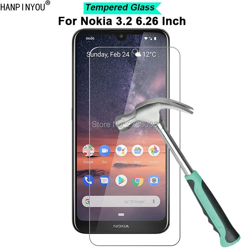 Для Nokia 3 2 6 26 &quotновая твердость 9H 2.5D ультра тонкая закаленная Защитная стеклянная пленка для экрана