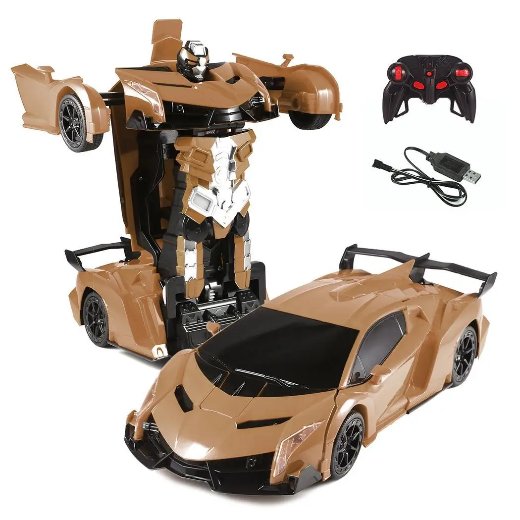 

1:14 One-key Deformation Car Robot Simulation Model with Remote Forward,Backward,Left And Right. Controller