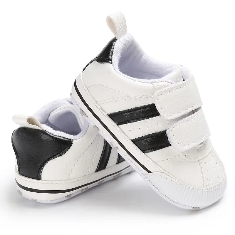 

Infant Toddler Soft Sole Hook Loop Prewalker Sneakers Baby Boy Girl Sporty Casual Crib Shoes First Walkers Newborn to 18 Months